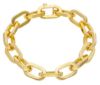 Imagen de Pulsera malla Rolo oro amarillo 18k | 19 cm