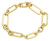 Imagen de Pulsera malla Rolo oro amarillo 18k | 19 cm