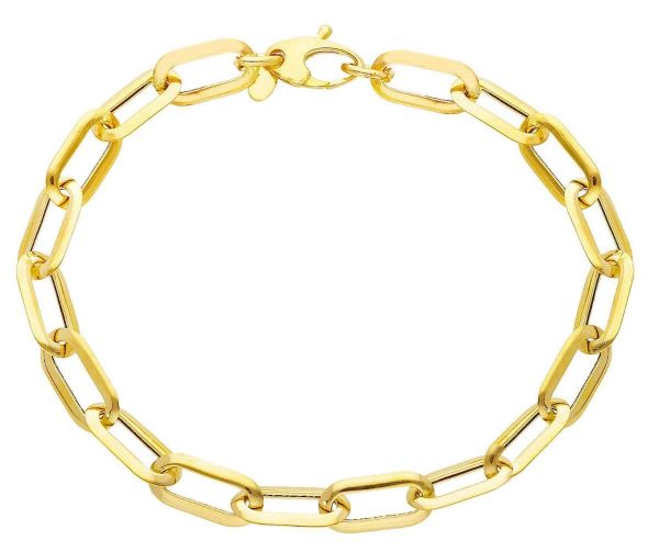 Imagen de Pulsera malla Rolò oro amarillo 18k | 19,5 cm