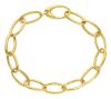 Imagen de Pulsera malla Rolo oro amarillo 18k | 20 cm