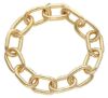 Imagen de Pulsera malla Rolo oro amarillo 18k | 20 cm
