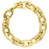 Imagen de Pulsera malla Rolo oro amarillo 18k | 21,5 cm