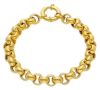 Immagine di Bracciale Rolò uomo donna oro giallo 18k | 21 cm 