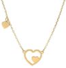 Immagine di Girocollo Cuore oro giallo 18k | 42+3 cm 