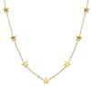 Immagine di Girocollo Stelle oro giallo 18k | 42+3 cm 