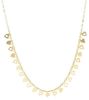 Imagen de Collar Corazones charms oro amarillo 9k | 45 cm 