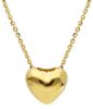 Imagen de Collar Corazón oro amarillo 18k | 45 cm 