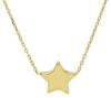 Picture of Star Collar Necklace | 18k yellow gold | 45 cm