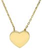 Imagen de Gargantilla Corazón oro amarillo 18k | 45 cm 