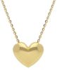 Picture of Heart Italian Necklace | 18k yellow gold | 42+3 cm