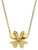 Picture of Flowers Necklace | Solid 18k yellow gold | 45 cm