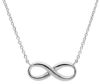 Imagen de Collar símbolo Infinito oro blanco 18k | 42+2 cm