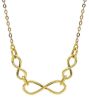 Imagen de Gargantilla símbolo Infinito oro amarillo 18k | 45 cm
