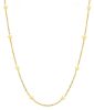 Imagen de Gargantilla Estrellas oro amarillo 18k | 45 cm