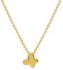 Picture of Small Butterfly Necklace | Solid 18k gold | 39+3 cm