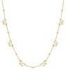Picture of Butterflies & spheres Necklace | 9k yellow gold | 40+5 cm
