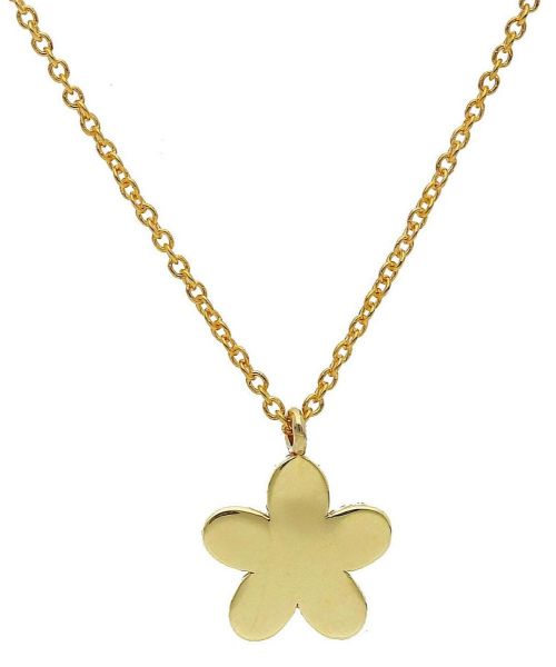 Imagen de Gargantilla Flor oro amarillo 9k | 42+3 cm