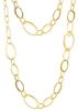 Imagen de Collar largo para mujer oro amarillo 18k | 70 cm 
