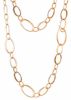 Imagen de Collar largo para mujer oro rosa 18k | 70 cm 