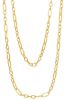 Imagen de Collar largo oro amarillo 18k | 80 cm 