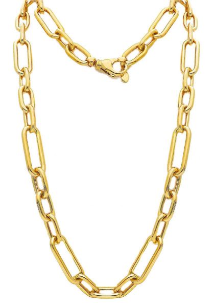 Imagen de Collar largo oro amarillo 18k | 80 cm 