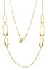 Imagen de Collar largo oro amarillo 18k | 80 cm 