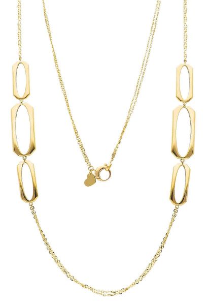 Imagen de Collar largo oro amarillo 18k | 80 cm 