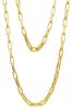 Imagen de Collar largo oro amarillo 18k | 80 cm 