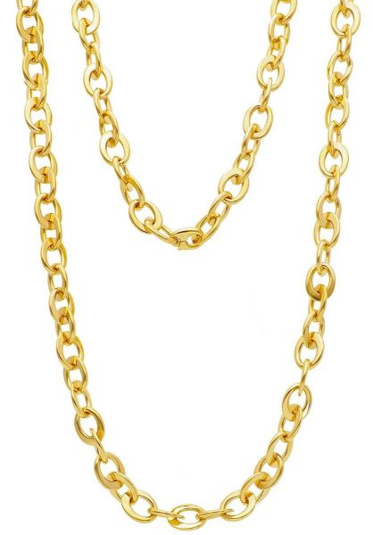 Imagen de Collar largo oro amarillo 18k | 80 cm 