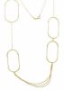 Immagine di Collana lunga Parentesi oro giallo 18k | 80 cm 