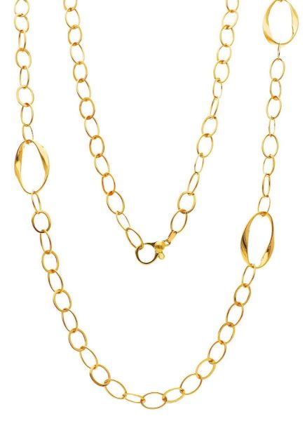 Imagen de Collar largo oro amarillo 18k | 90 cm 