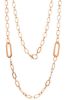 Immagine di Collana lunga oro rosa 18k | 90 cm 