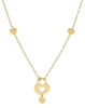 Imagen de Chocker Corazón oro amarillo 18k | 42 cm 