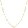 Imagen de Chocker Estrellas oro amarillo 9k | 42 cm 