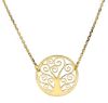 Imagen de Chocker Árbol de la Vida oro amarillo 18k | 42 cm 
