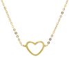 Immagine di Chocker Cuore da donna oro giallo 18k | 40 cm 