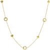 Immagine di Chocker Cuori oro giallo 9k | 42 cm 