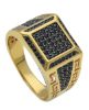Picture of 18k yellow gold men's Chevalier Ring