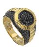 Imagen de Anillo Chevalier para hombre oro amarillo 18k