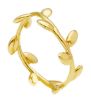 Picture of Solid 18k yellow gold Branch narrow band Ring