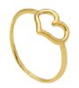 Picture of 18k yellow gold mini Heart Ring