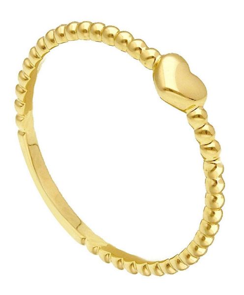 Immagine di Anello Cuore oro giallo 9k
