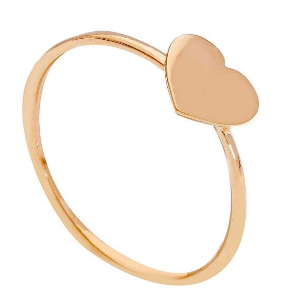 Imagen de Anillo Corazón oro rosa 18k