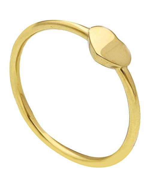 Imagen de Anillo Corazón pequeño oro amarillo 18k