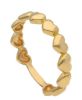 Imagen de Anillo Corazones oro amarillo macizo 18k