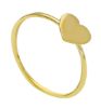 Picture of 18k yellow gold women's Heart Ring