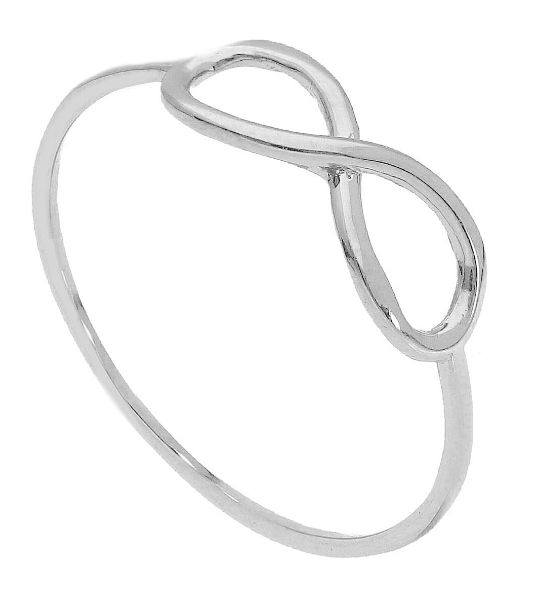 Picture of 18k white gold Infinity symbol Ring