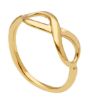 Immagine di Anello simbolo Infinito oro giallo 18k