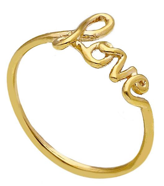 Immagine di Anello Amore "Love" oro giallo 18k