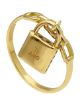 Imagen de Anillo Candado "Ti amo" oro amarillo macizo 18k